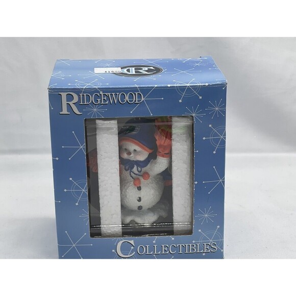 Vintage Ridgewood Collectibles The University Of Florida Gators Snowman Ornament - Picture 1 of 10